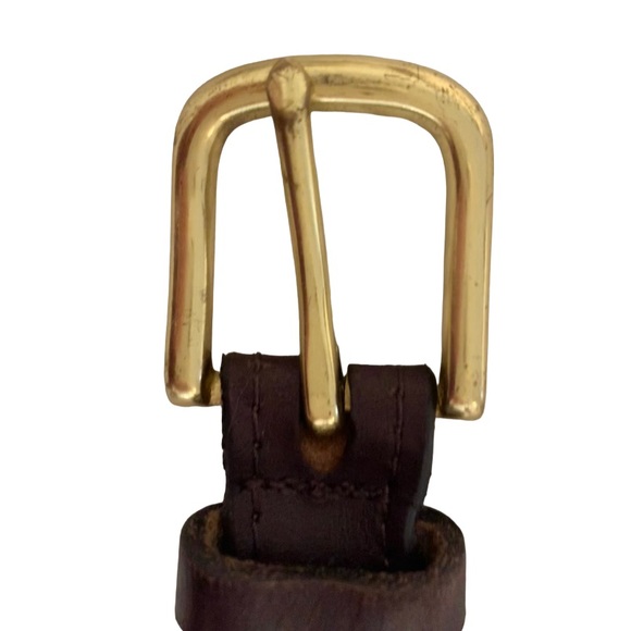 Vineyard Vines Sz 24 red blue leather belt youth boys size 24 - Picture 7 of 9